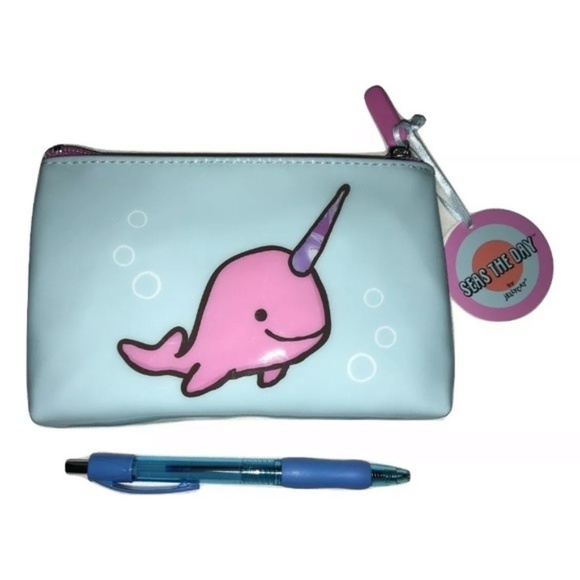 by JellyCat Seas The Day Small Pouch Makeup Bag - Picture 2 of 6